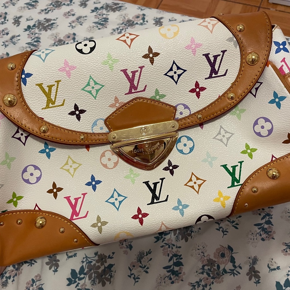 Louis Vuitton multi colored monogram handbag
